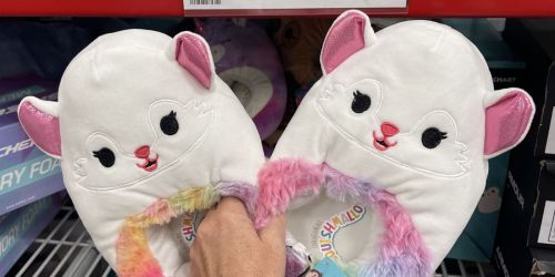 Squishmallow Slippers Only $10.98 at Sam’s Club | Unicorns, Sharks & More