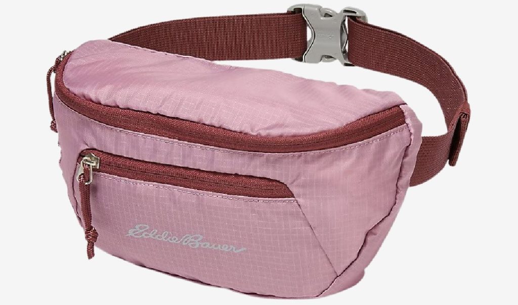 two-toned pink waistpack