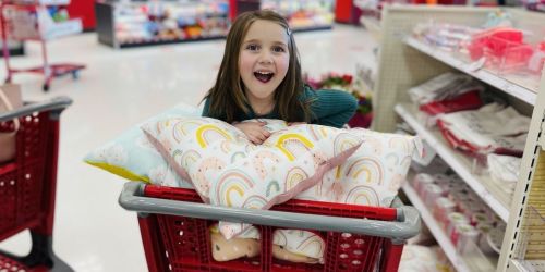 ** Cute Reversible Floor Pillows Have Landed in Target’s Bullseye’s Playground & They’re ONLY $5