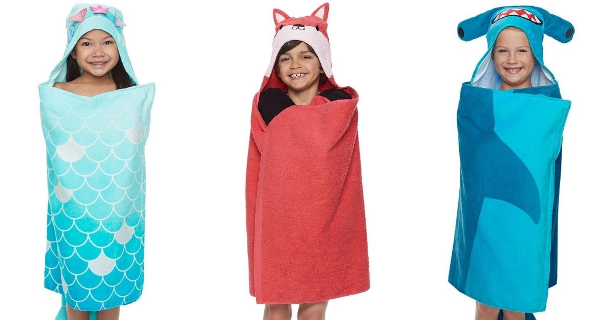 Hooded Bath Wraps from 11.89 Shipped on (Regularly 22
