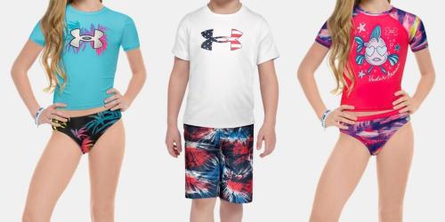 ** Under Armour Kids Rash Guard Swim Sets from $17.99 Shipped (Regularly $36)