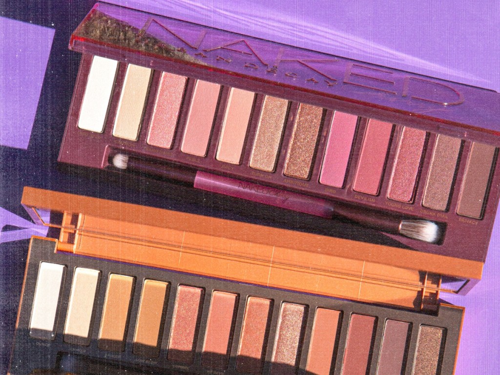 two Urban Decay Naked Eyeshadow Palettes