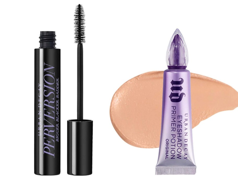 Urban decay mascara and eyeshadow primer