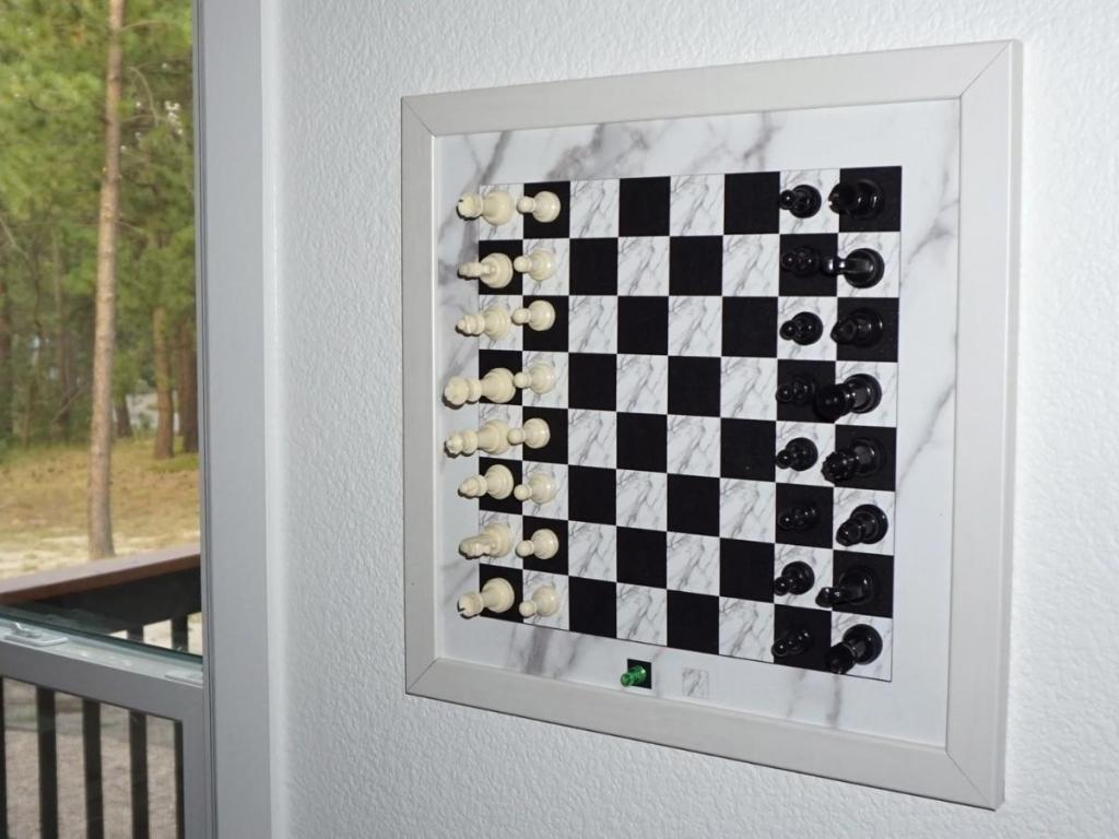 home magnetics magnetic wall chess set hanging on wall