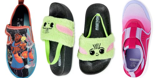 Walmart Kids Shoes & Sandals on Clearance | Baby Yoda, Space Jam, & More Styles from $4
