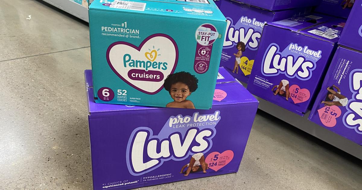 Monarquía harina Geografía Possibly Up to 75% Off Luvs & Pampers Diapers at Walmart | Hip2Save