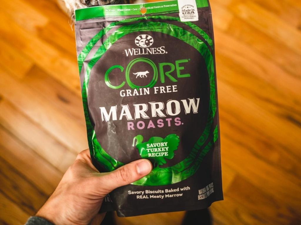 wellness core marrow roasts turkey flavored dog treats