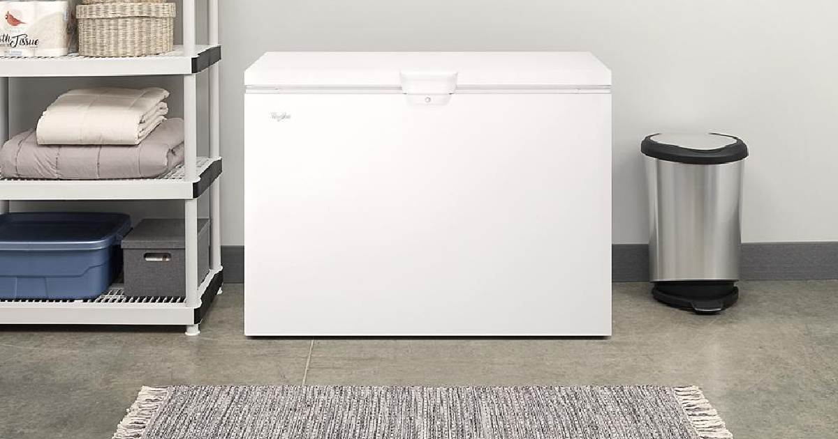 chest freezer in home