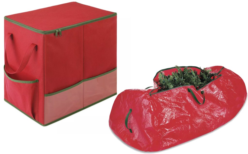 Kohl's Holiday Storage from 5.51 Organize Gift Wrap, Ornaments