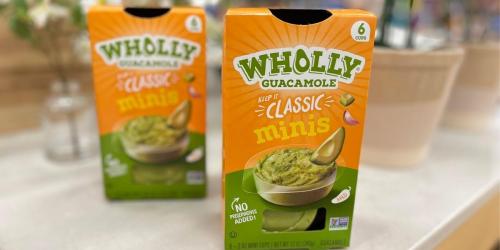 Wholly Guacamole Classic Mini Cups Only $2.99 Each After Cash Back at Target (Regularly $5.29)