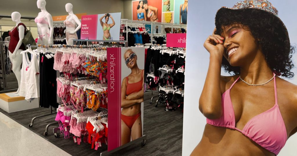swim section at store