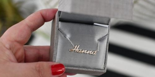 Zales Personalized Name Necklaces Just $20 Each Shipped + 50% Off More Jewelry Deals (Arrive Before Christmas)