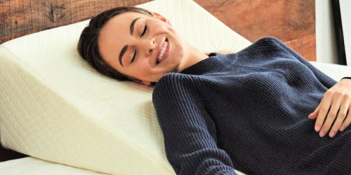 Foam Wedge Pillow from $27 Shipped (Regularly $54) | Relieves Neck Pain, Acid Reflux & More