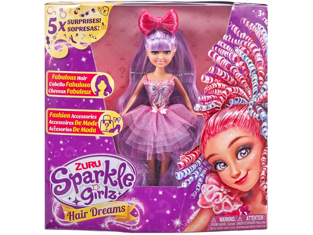 Zuru Sparkle Girlz Hair Dreams Fairy Doll - Rainbow