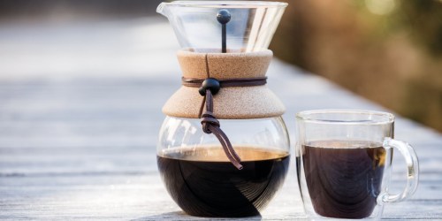 Bodum Pour Over Coffee Maker Just $18.50 on Amazon or Walmart.com (Regularly $30) – Thousands of 5-Star Reviews