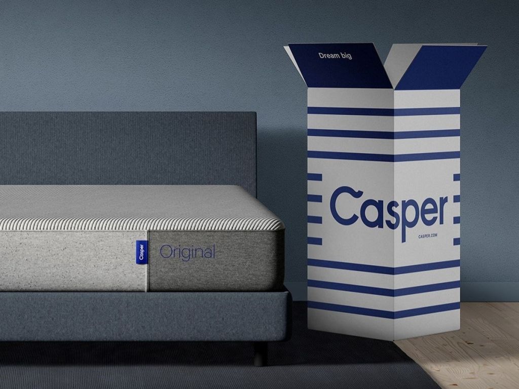 Casper Original Mattress and Casper box