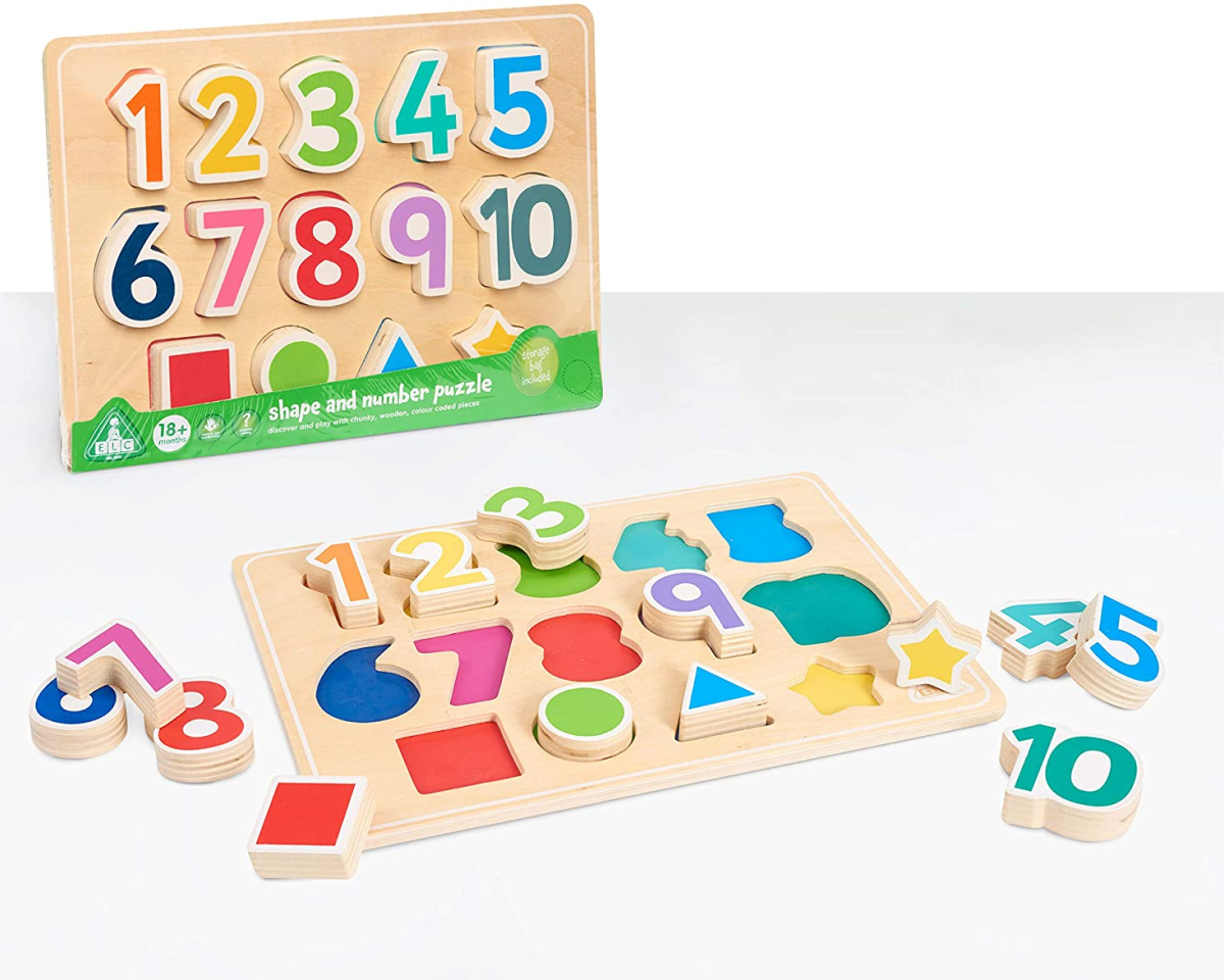 Early Learning Centre Shape & Number Puzzle
