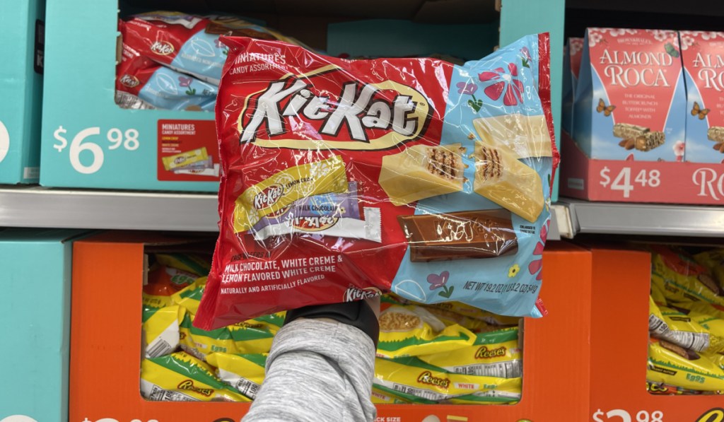 kitkat variety pack in store at walmart 