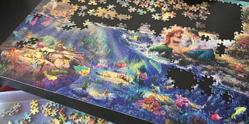 Thomas Kinkade Disney Dreams 750-Piece Puzzles from $6 On Amazon