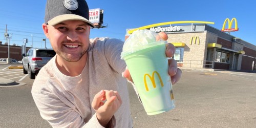 McDonald’s Fan-Favorite Shamrock Shake & OREO Shamrock McFlurry Are Returning SOON