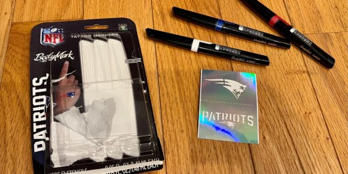 BIC NFL Temporary Tattoo Markers 3-Pack Only $10 on Target.com