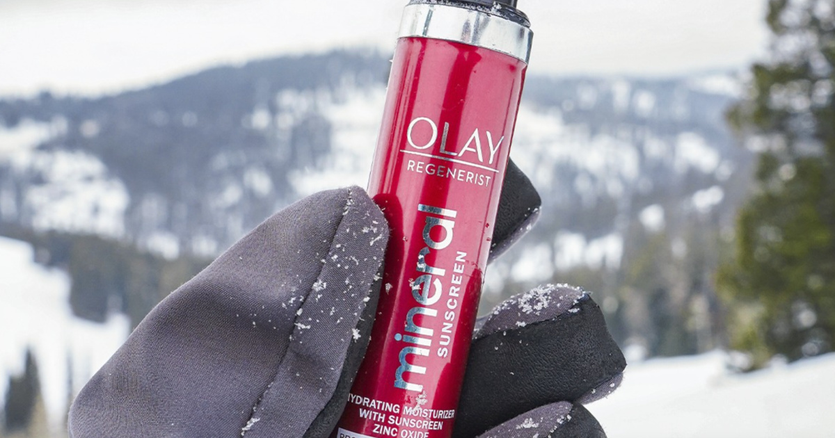 Olay Regenerist Mineral Sunscreen from $10 Shipped (Regularly $30) | Protect Your Skin from Winter Sun