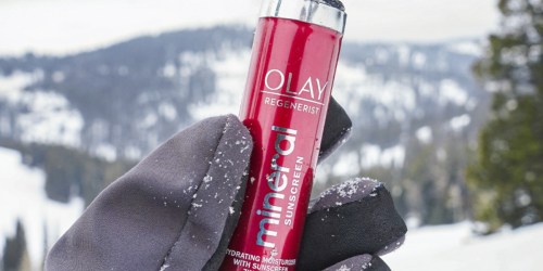 Olay Regenerist Mineral Sunscreen from $10 Shipped (Regularly $30) | Protect Your Skin from Winter Sun