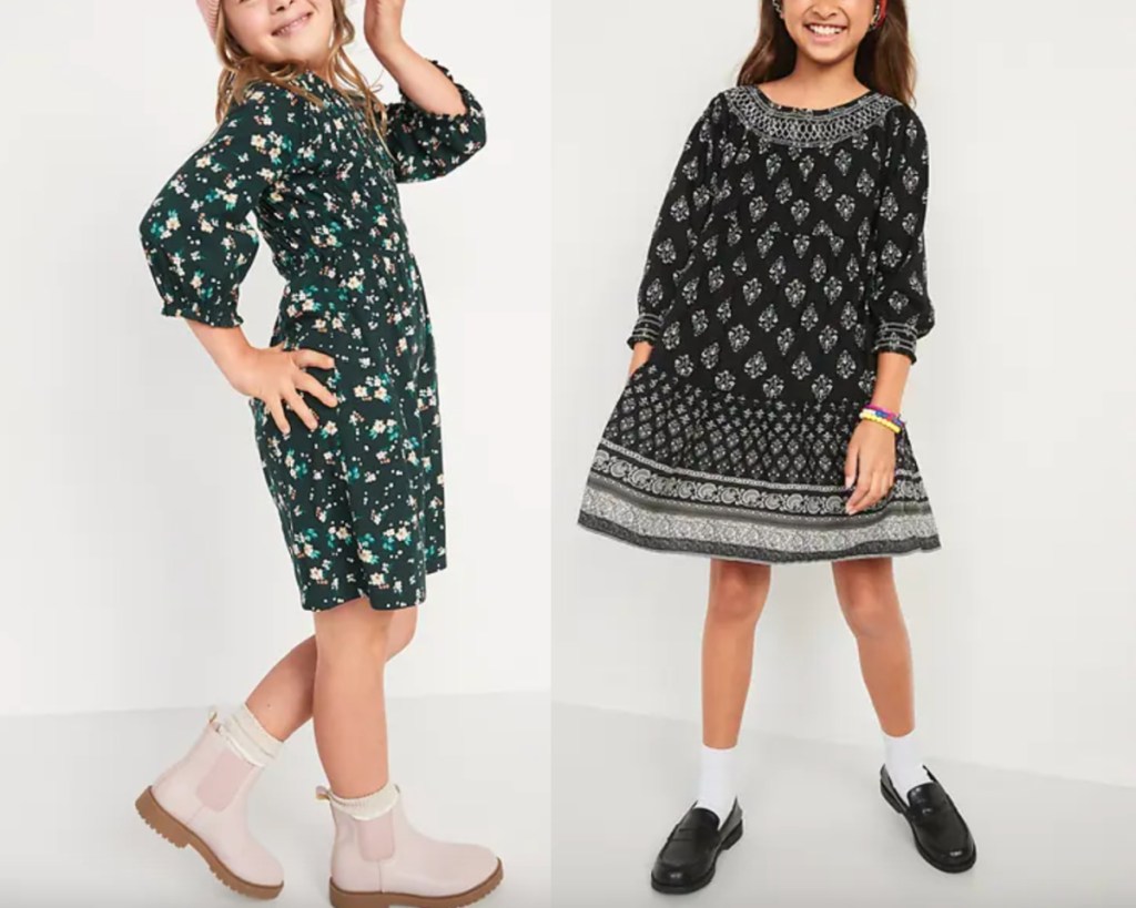 two old navy girls dresses