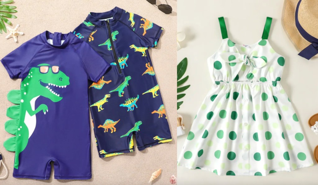 dino bodysuit for kids