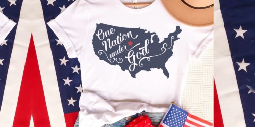 Women’s Patriotic Graphic Tees from $17.99 Shipped (Regularly $35)