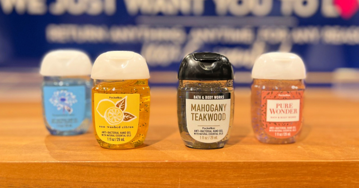 Bath & Body Works Hand Sanitizers Just $1 Each – Perfect for On the Go!