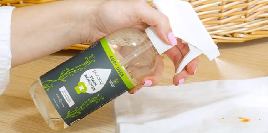 Puracy Natural Stain Remover Spray Just $6.99 Shipped on Amazon (Reg. $14)