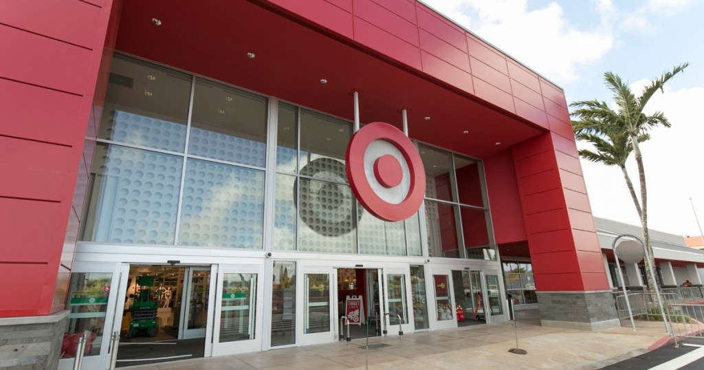 exterior of Target, open on New Year's Day