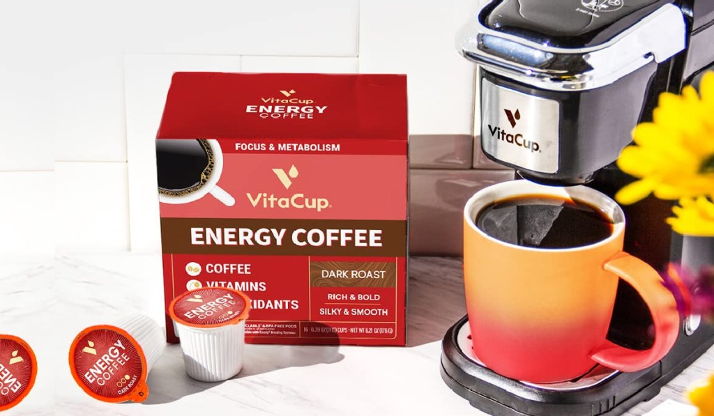 vitacup energy coffee pods
