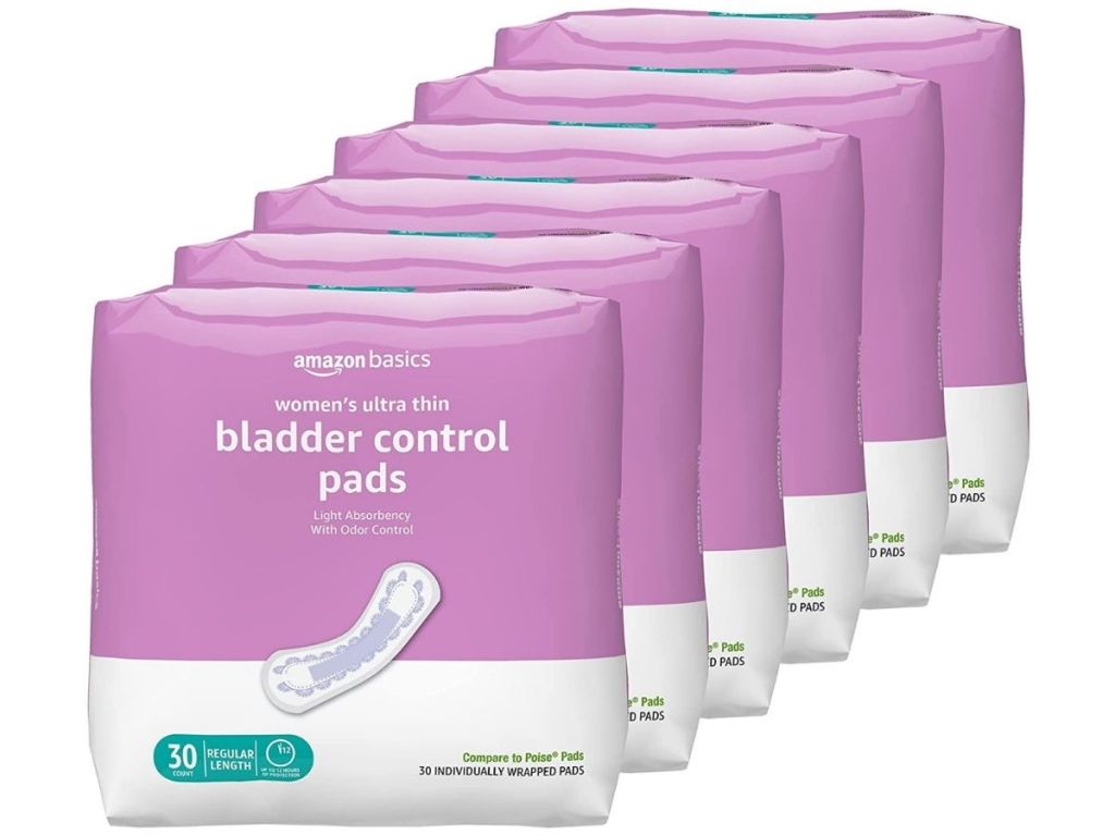 AmazonBasics Bladder Control Pads 30-packs