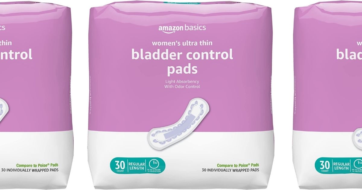 Amazonbasics bladder control pads