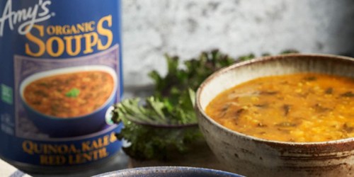Amy’s Organic Soups 12-Pack Only $9 Shipped on Amazon (Regularly $30)