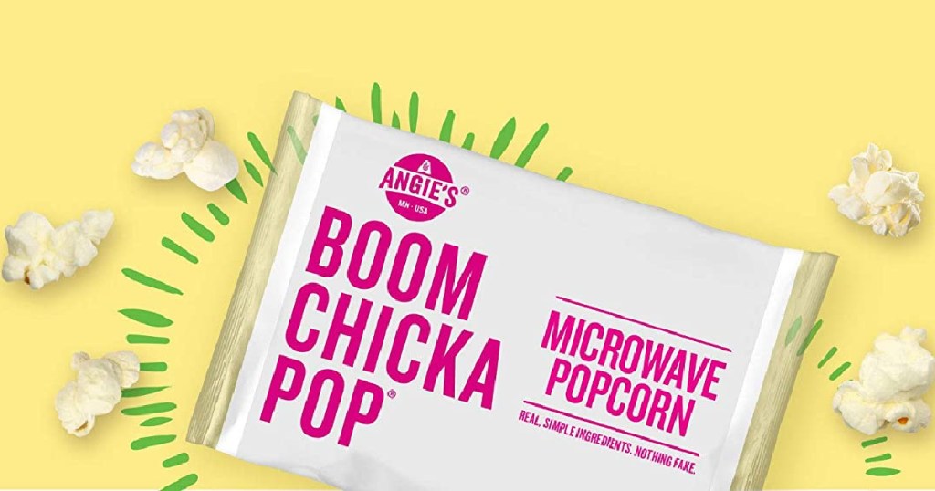 Angie’s BOOMCHICKAPOP Sea Salt Popcorn 24-Pack