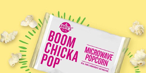 BOOMCHICKAPOP Microwave Popcorn 24-Pack Only $10 Shipped on Amazon