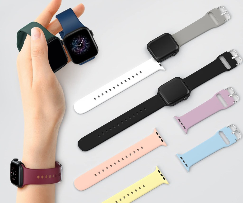 Apple Watch Silicone Sport Strap Bands