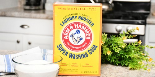Arm & Hammer Super Washing Soda Only $3.91 Shipped on Amazon |  Great For Laundry Stripping