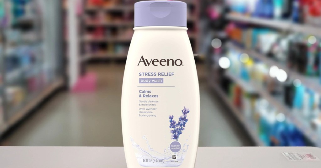 Aveeno Stress Relief Body Wash 18oz Bottle