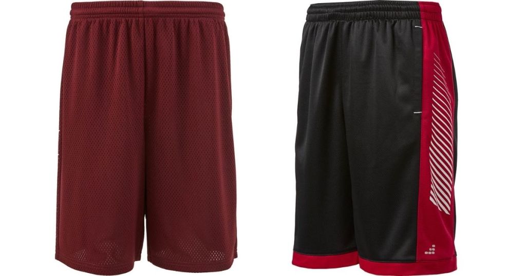 two pairs of shorts