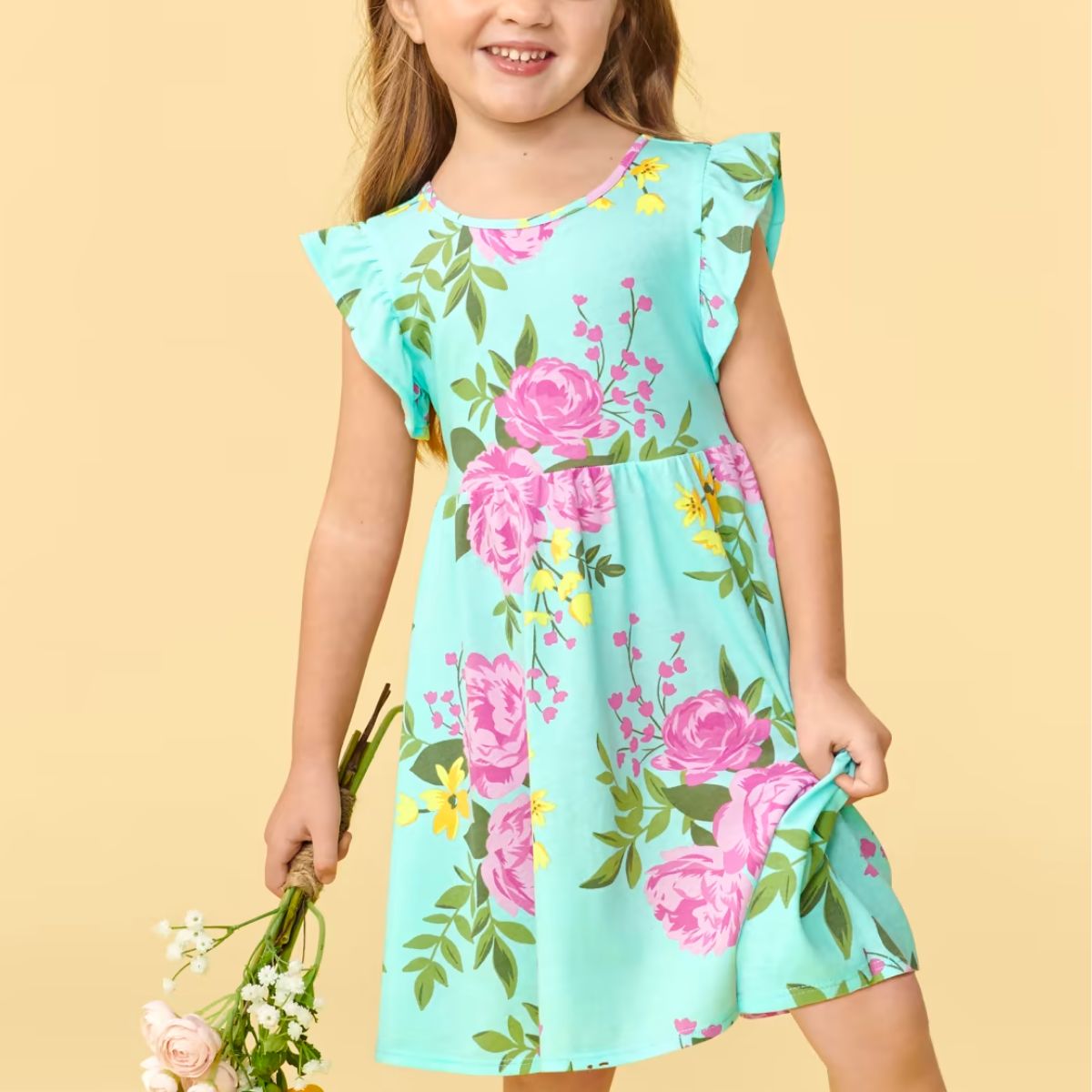 Baby and toddler girls casual dresses