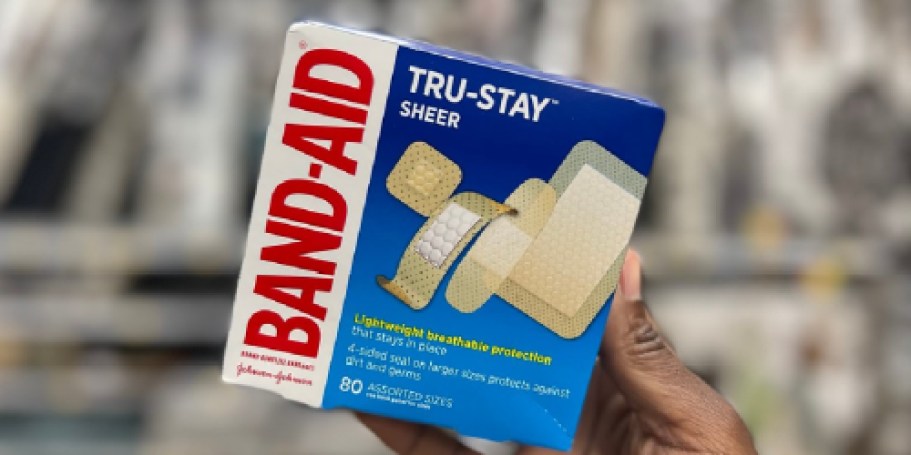 Band-Aid Tru-Stay Sheer Bandages 160-Count JUST $5.57 Shipped on Amazon