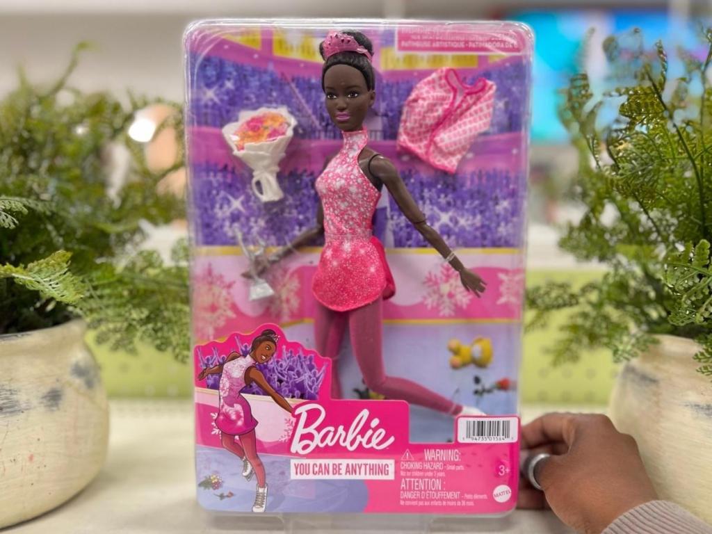 Barbie Ice Skater Doll in store