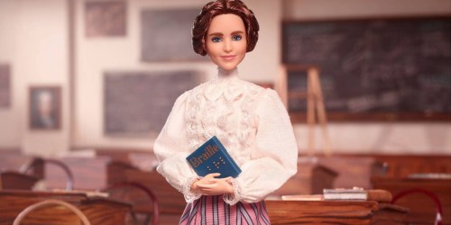 $5 Off Helen Keller Barbie Doll – Includes Book w/ Molded Braille