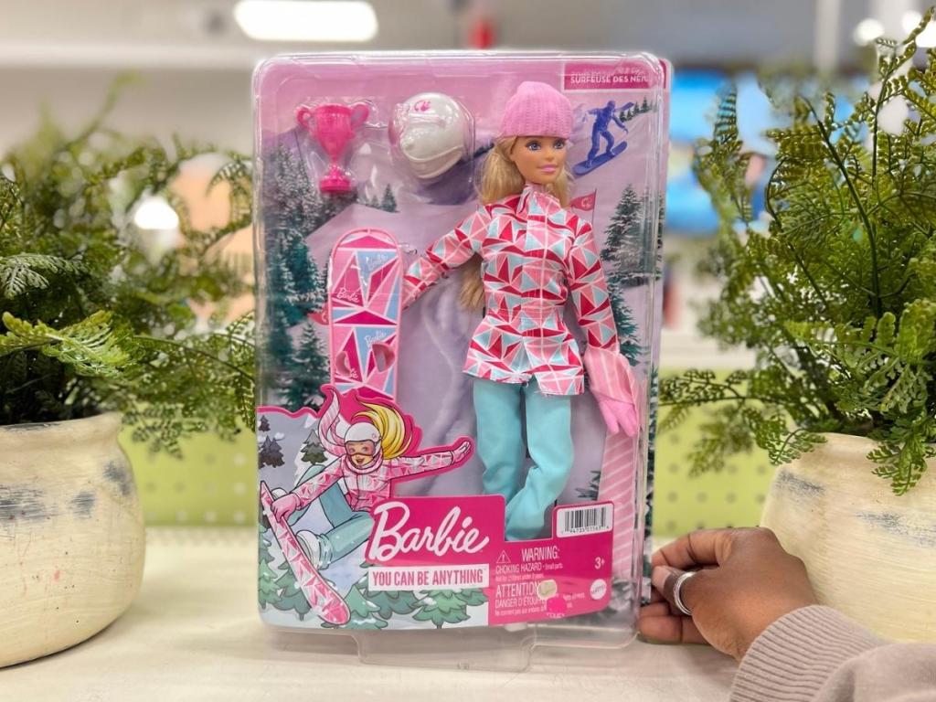 Barbie Snowboarder Doll in store