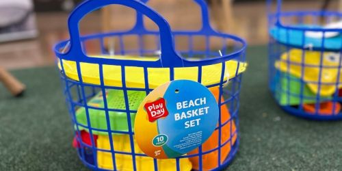 Play Day 10-Piece Beach Basket Only $5.98 on Walmart.com | Great Easter Basket Idea