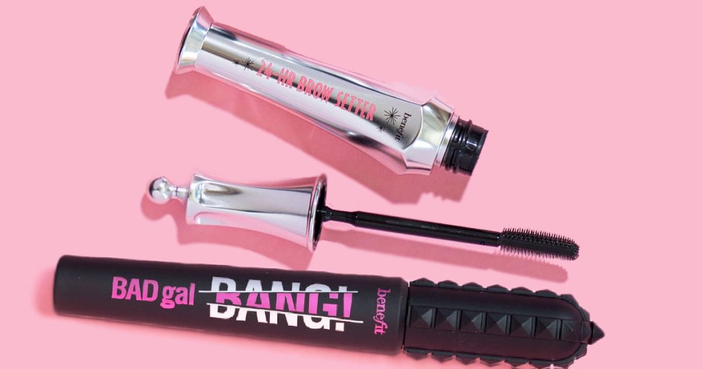 Benefit Cosmetics mascara and brow gel